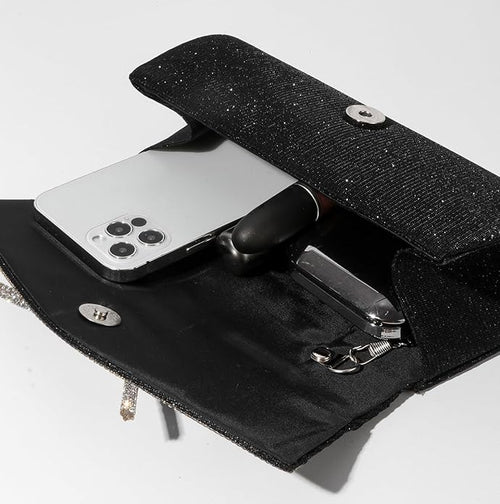 Bow Evening Bag Sparkly Clutch Purses for Women